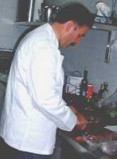 Karl-Heinz mit  Zwiebeln